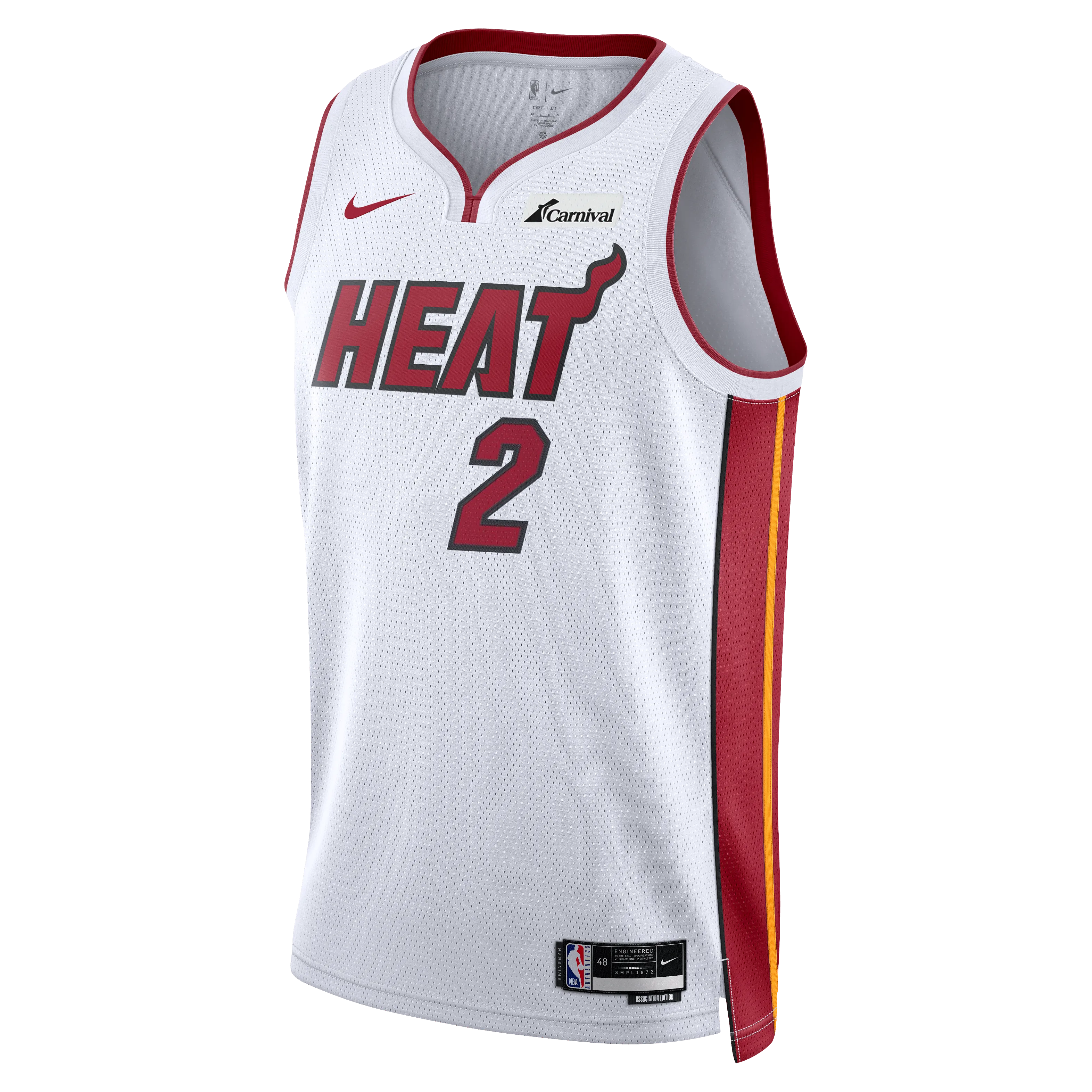 Terry Rozier III Nike Miami HEAT Association White Swingman Youth Jersey