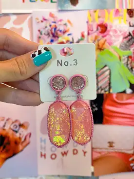 The Pink Keller Earrings