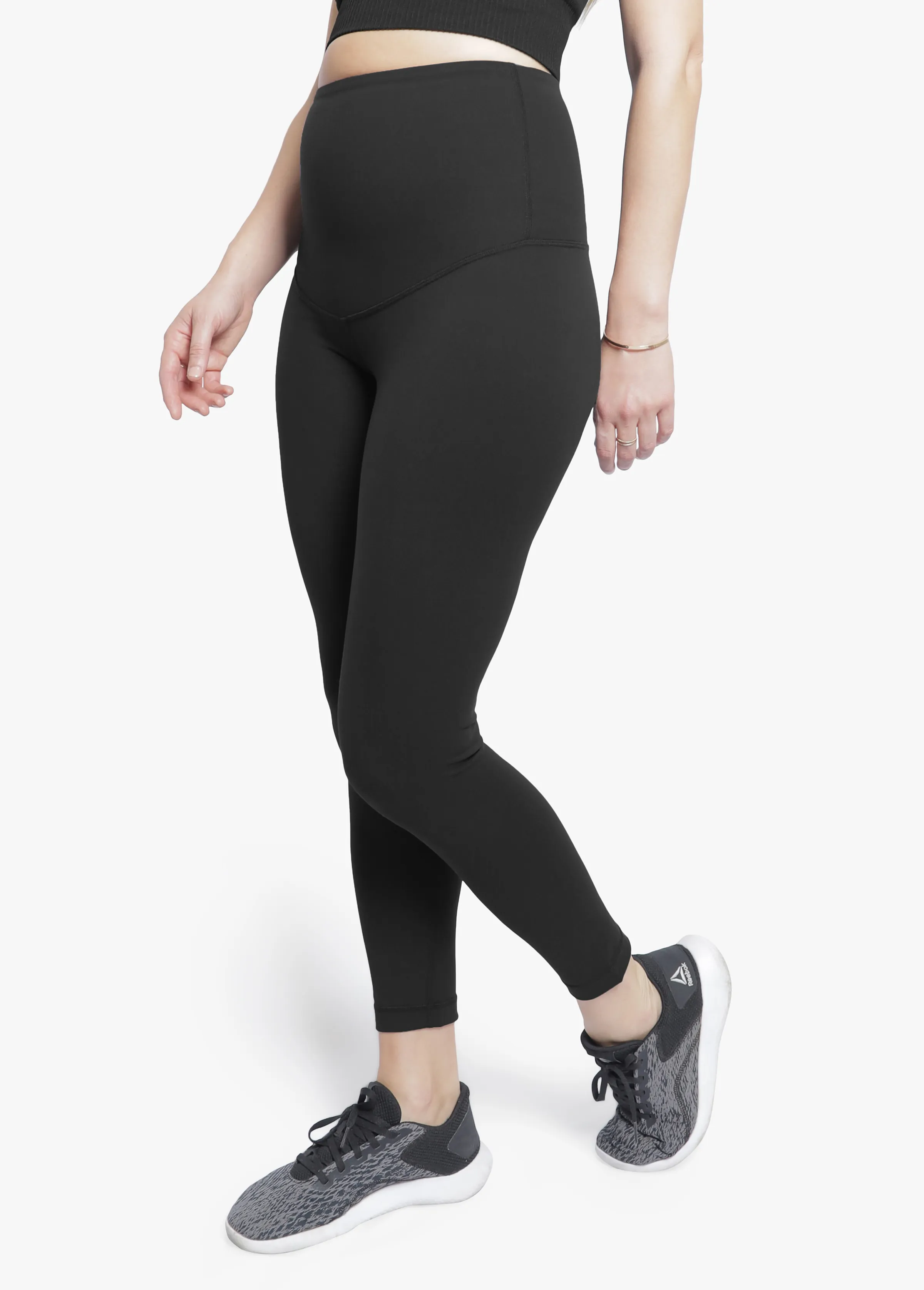 The Recovery Postpartum Compression Black Leggings