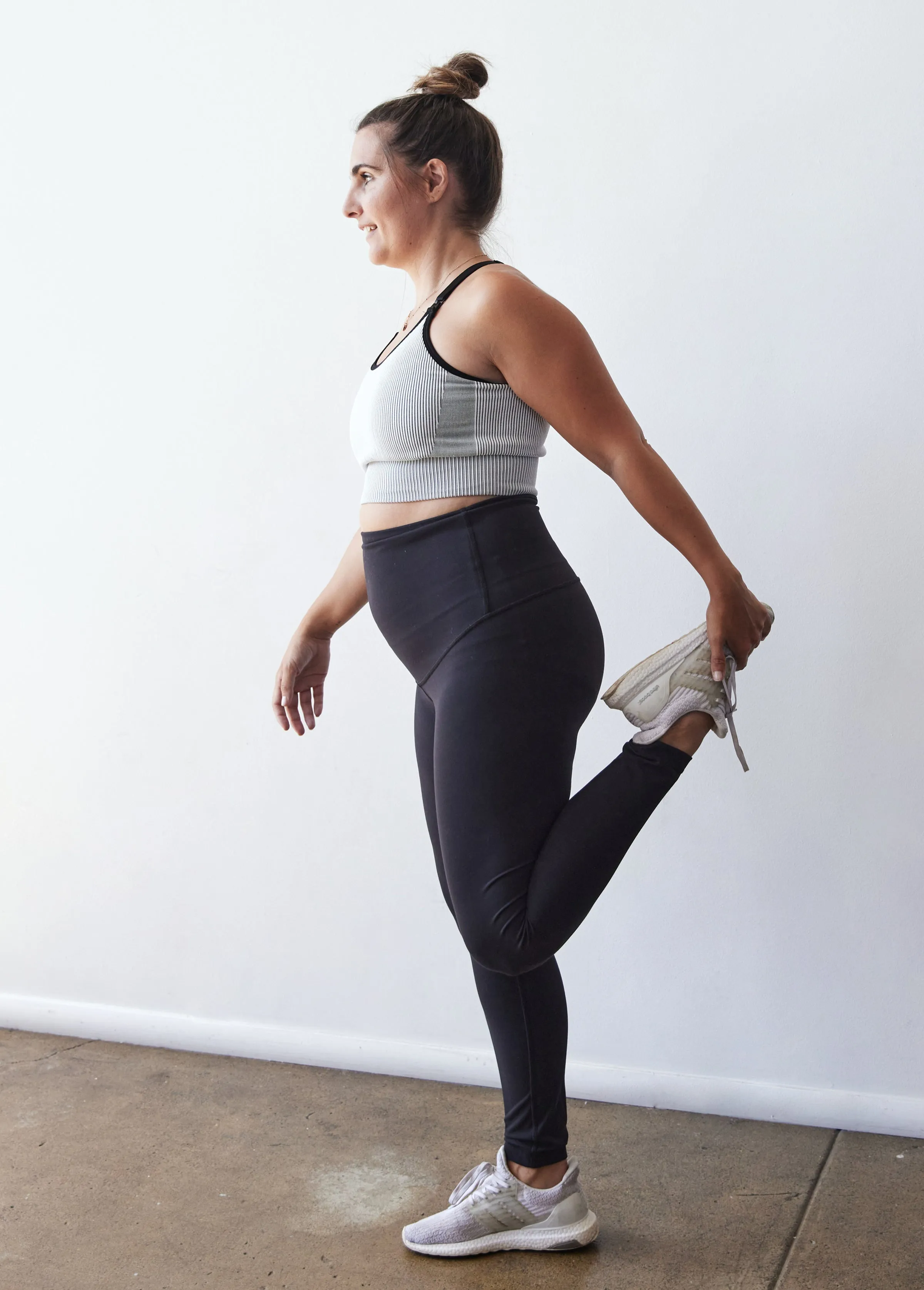 The Recovery Postpartum Compression Black Leggings