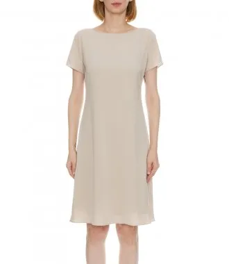 THEORYOPEN NECK DRESS