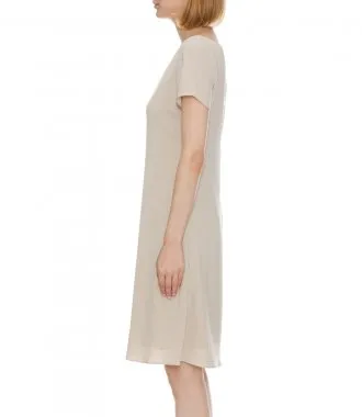 THEORYOPEN NECK DRESS