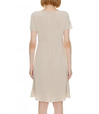 THEORYOPEN NECK DRESS