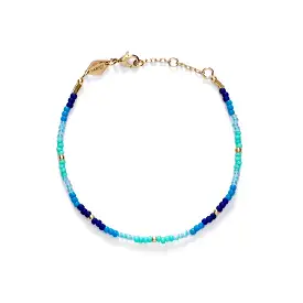 Tie Dye Bracelet, Blue