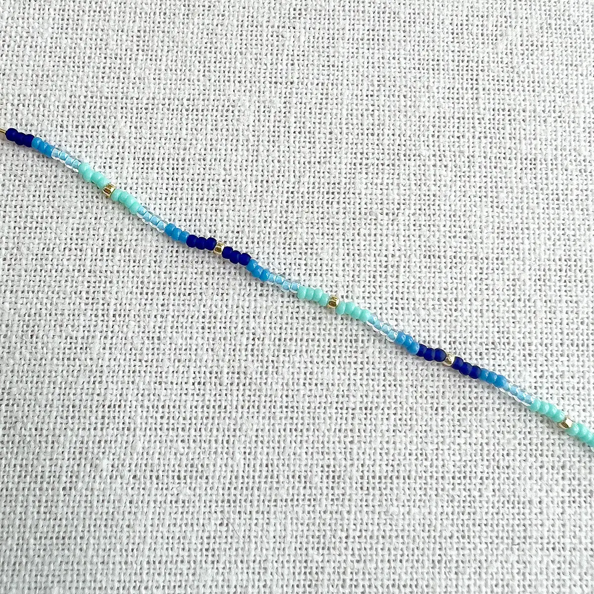 Tie Dye Bracelet, Blue