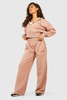 Tracksuits | Dsgn Studio Cropped Zip Through Hooded Tracksuit | boohoo