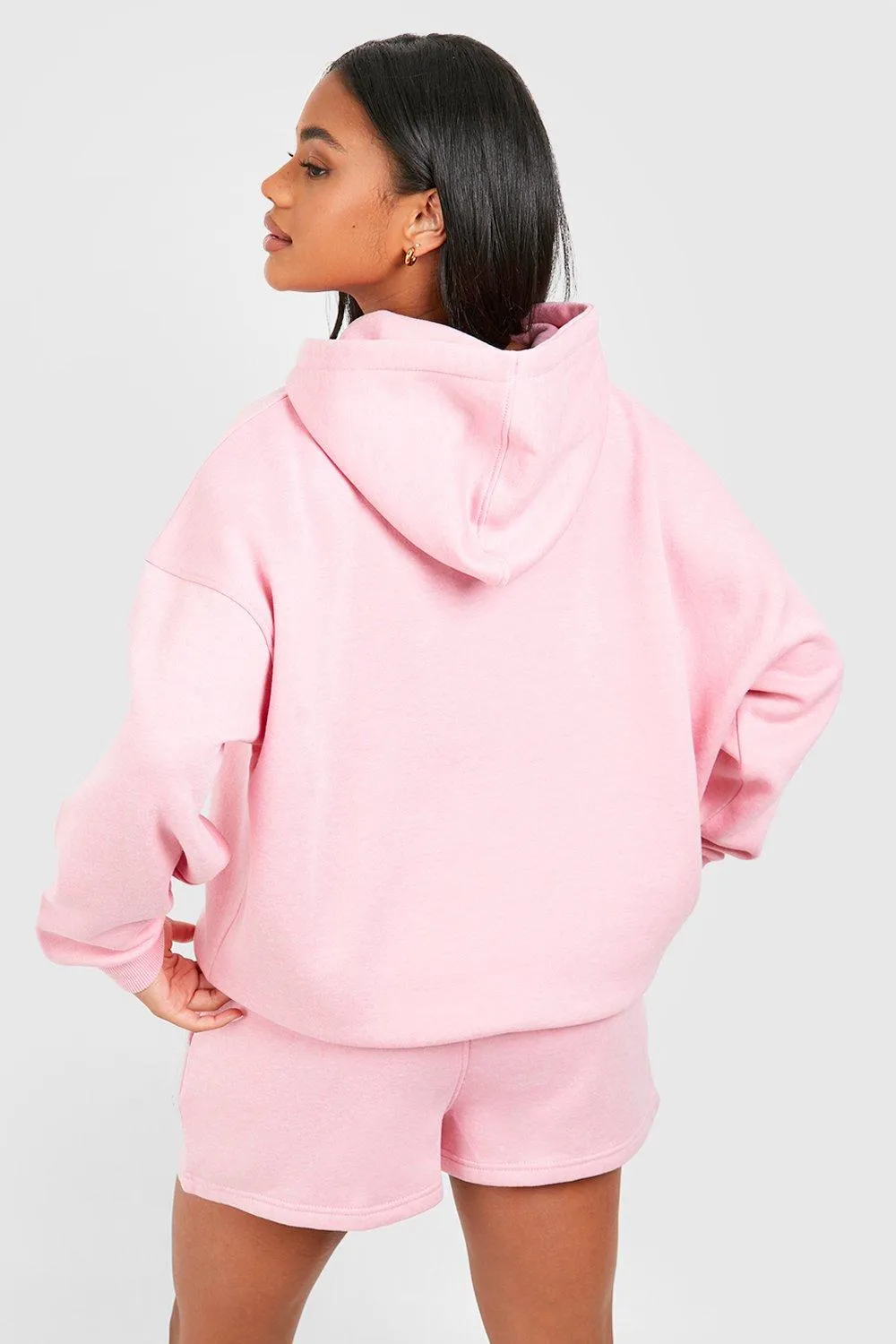 Tracksuits | Dsgn Studio Slogan Hooded Short Tracksuit | boohoo