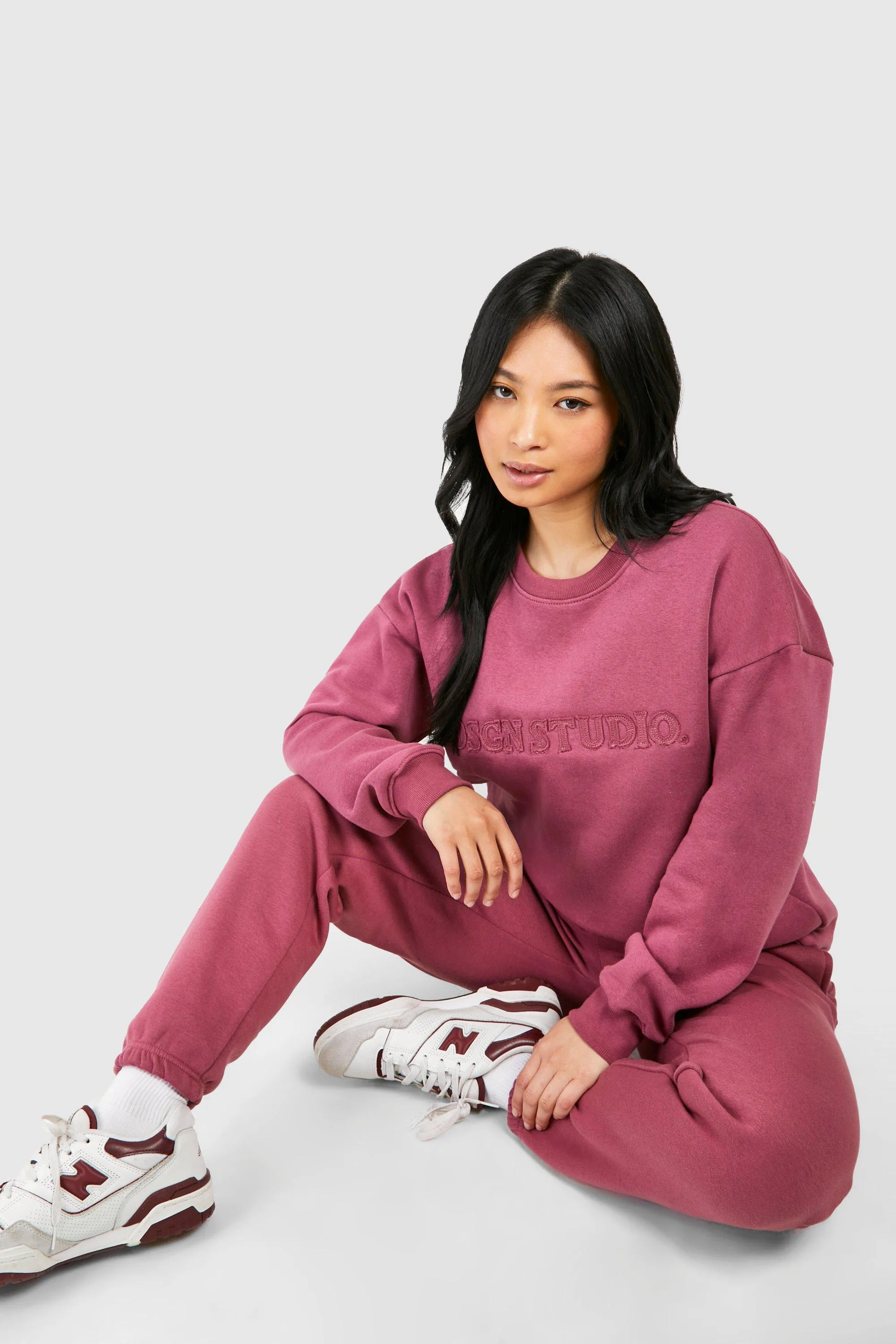 Tracksuits | Petite  Dsgn Studio Applique Tracksuit | boohoo