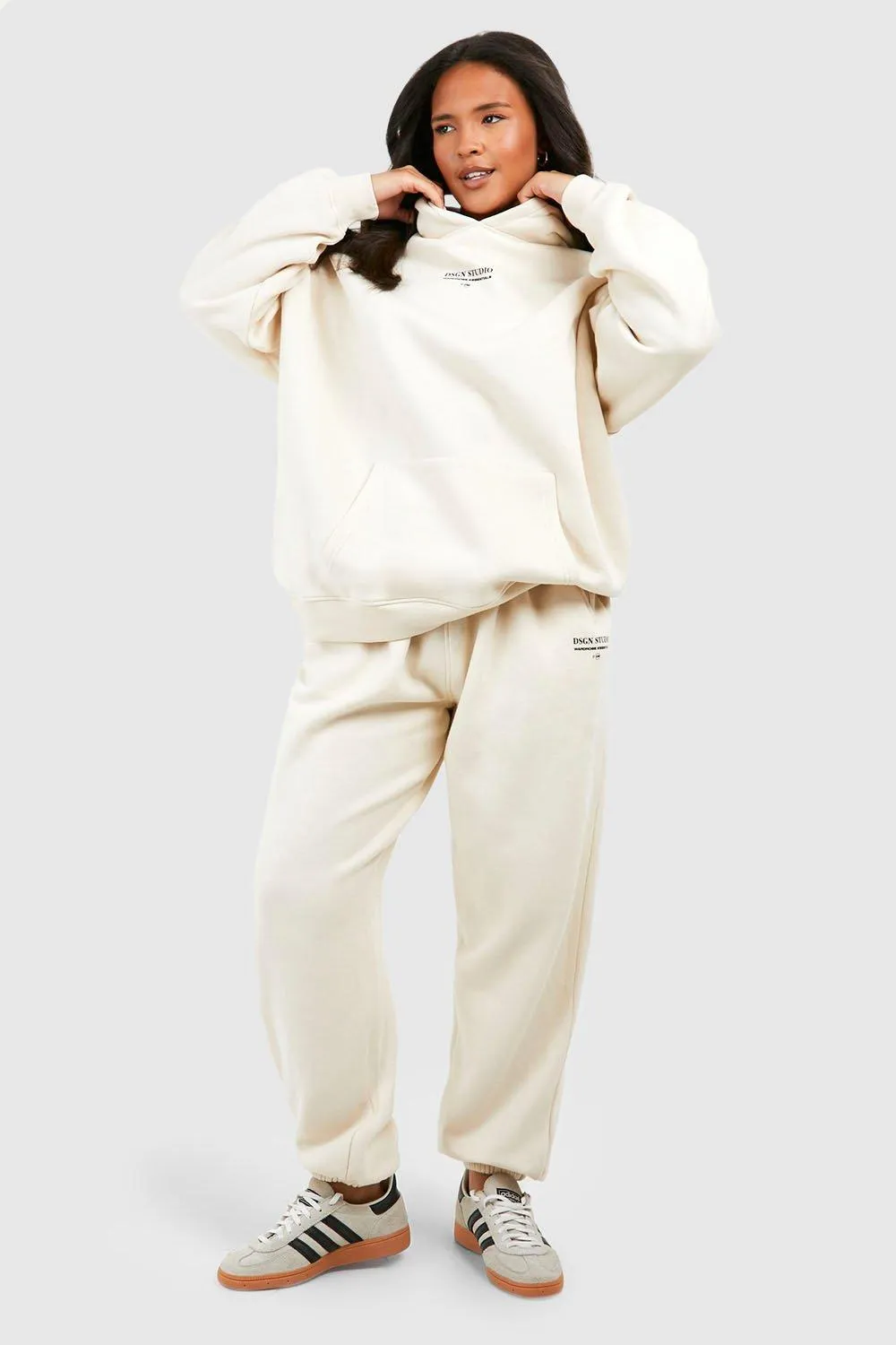 Tracksuits | Plus Dsgn Studio Print Tracksuit | boohoo