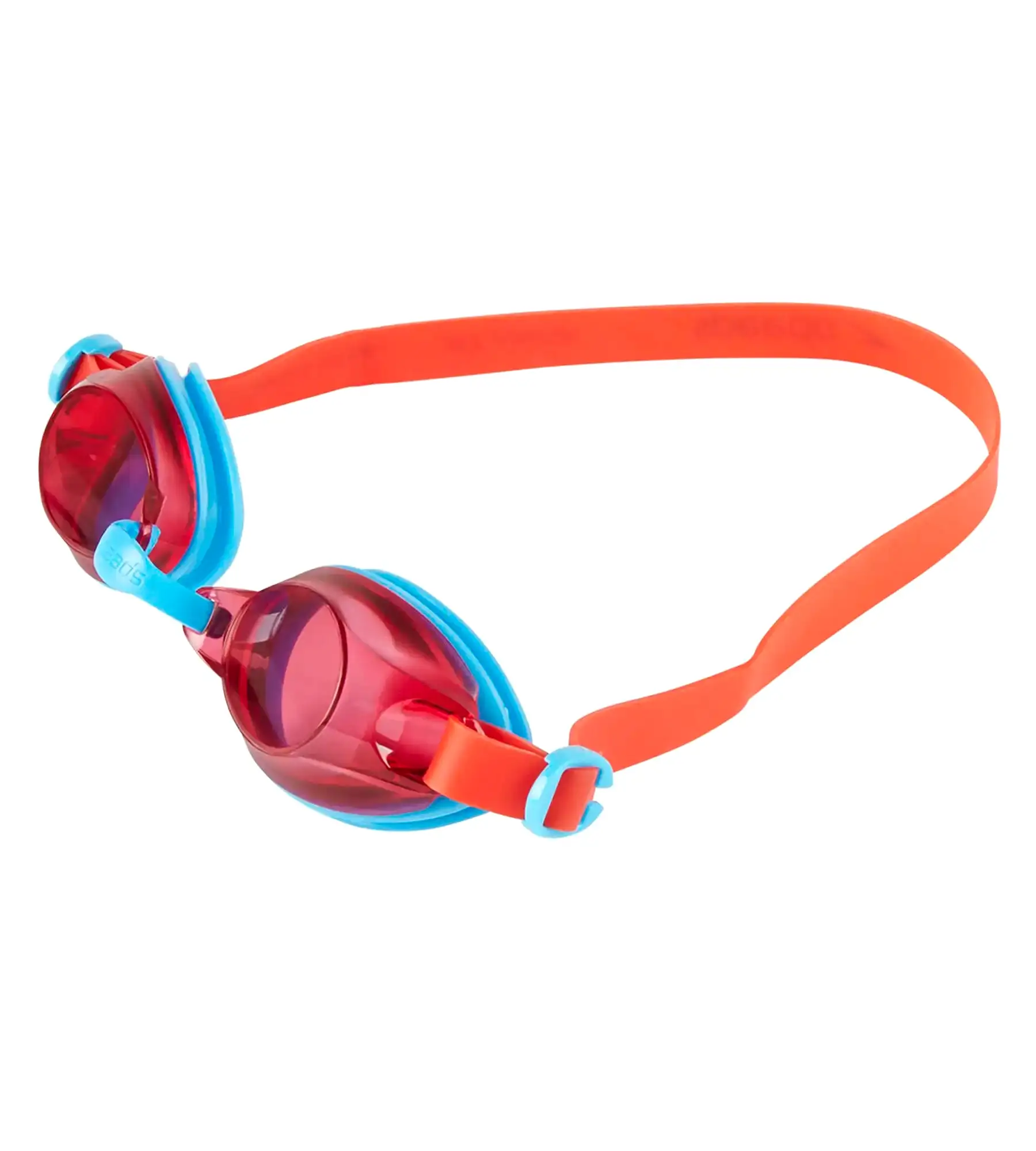 Unisex Junior Jet Tint-Lens Goggles - Turquoise & Lava Red