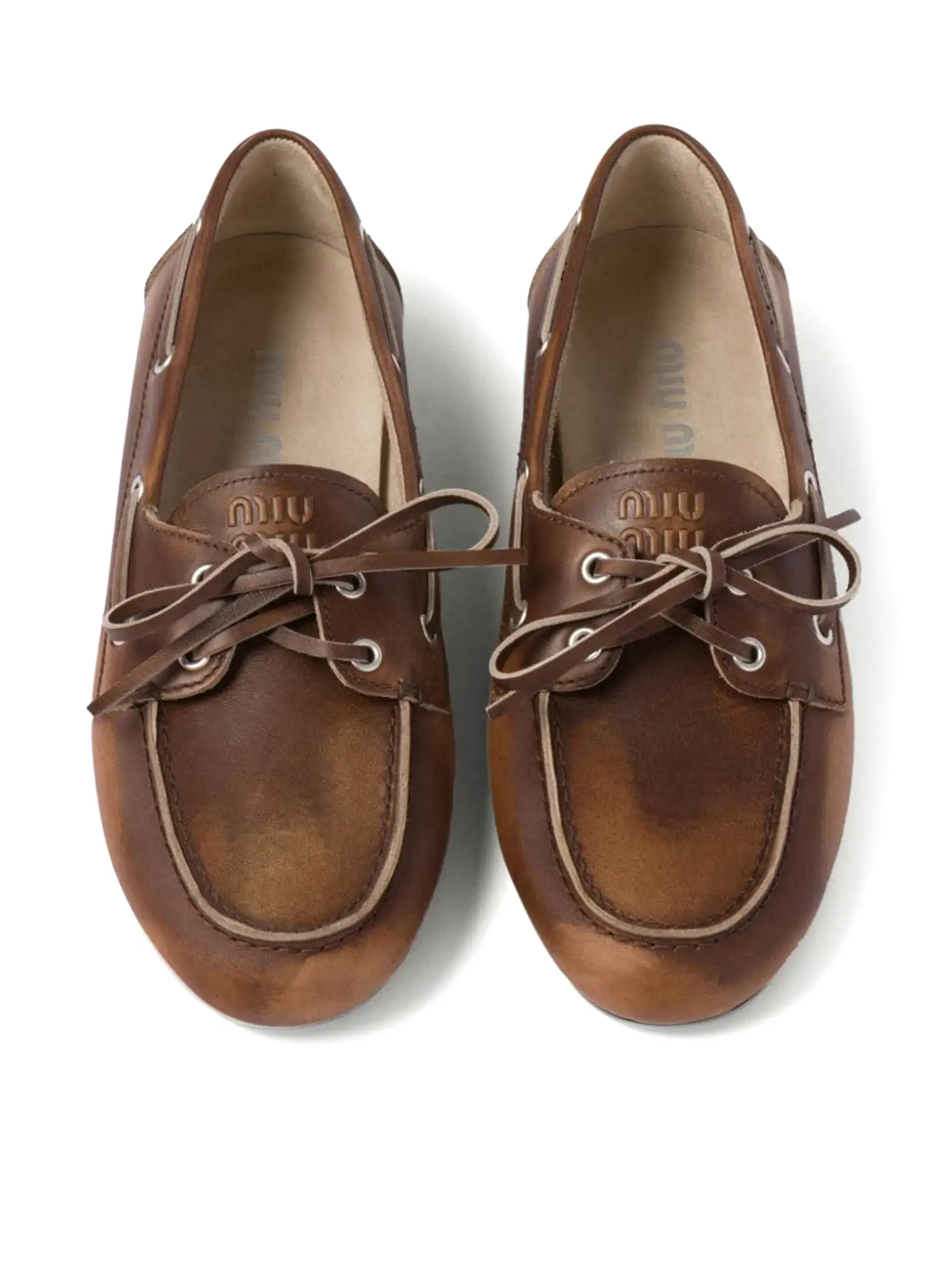 Unlined leather loafers