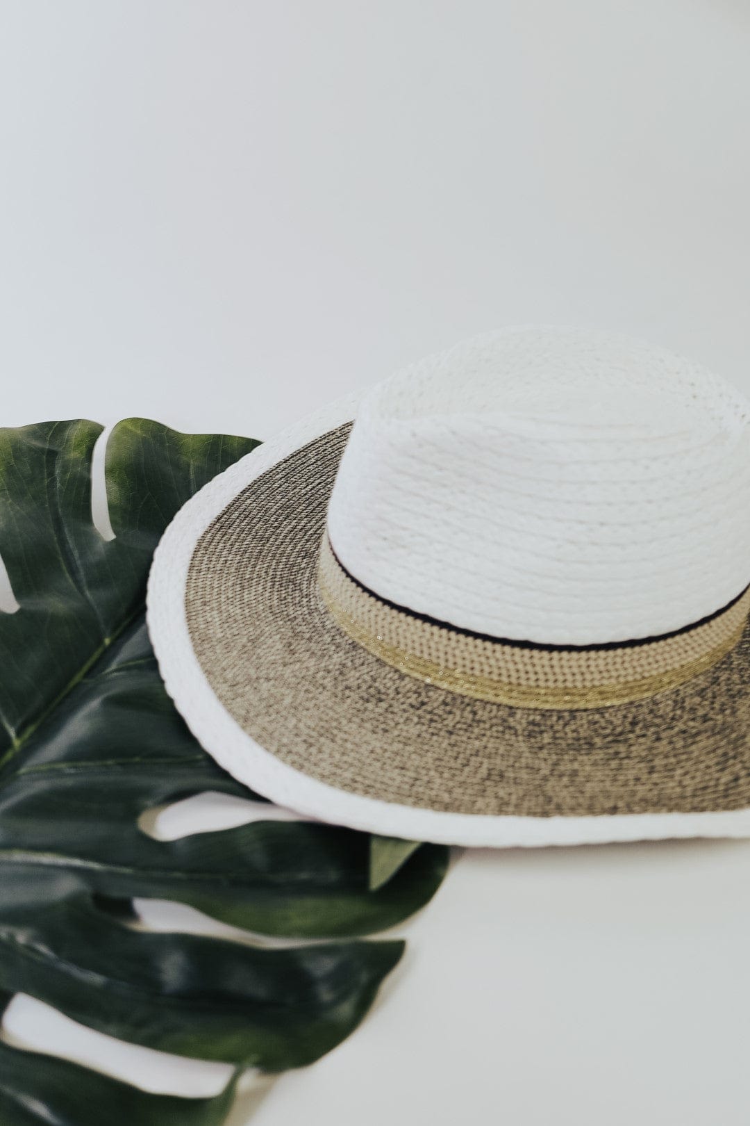 White Bride Tribe Straw Hat