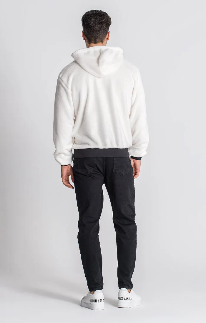 White iD Sherpa Hoodie