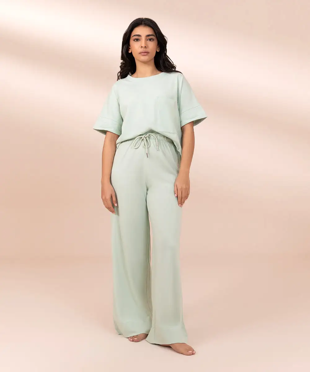 Wide Leg Trousers