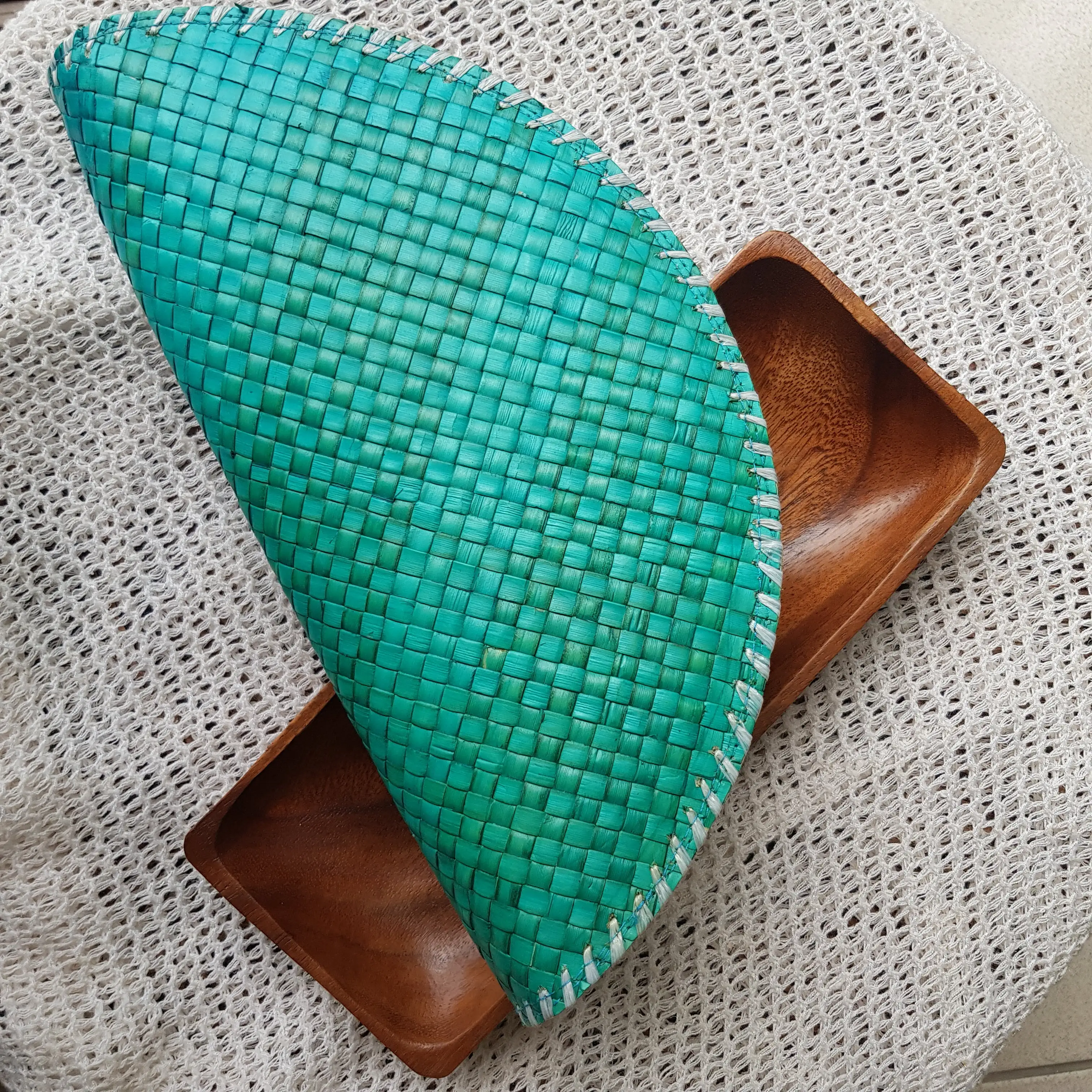 XL Empanada Clutch (Turquoise)