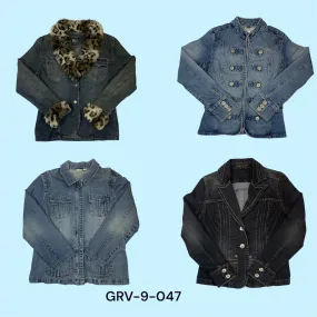 Y2K Denim Jackets – Effortlessly Cool, Always in Style(grv-9-047)