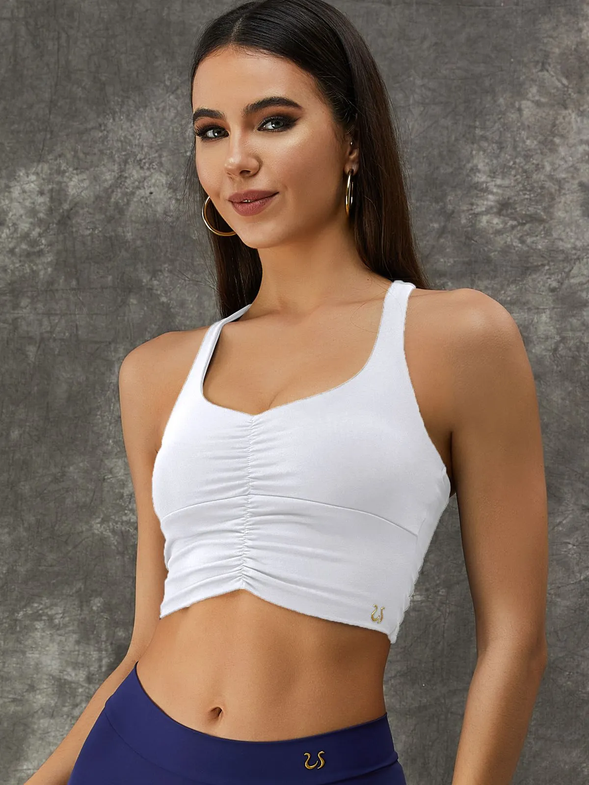 ZASUWA Female Front Folds Sports Bras