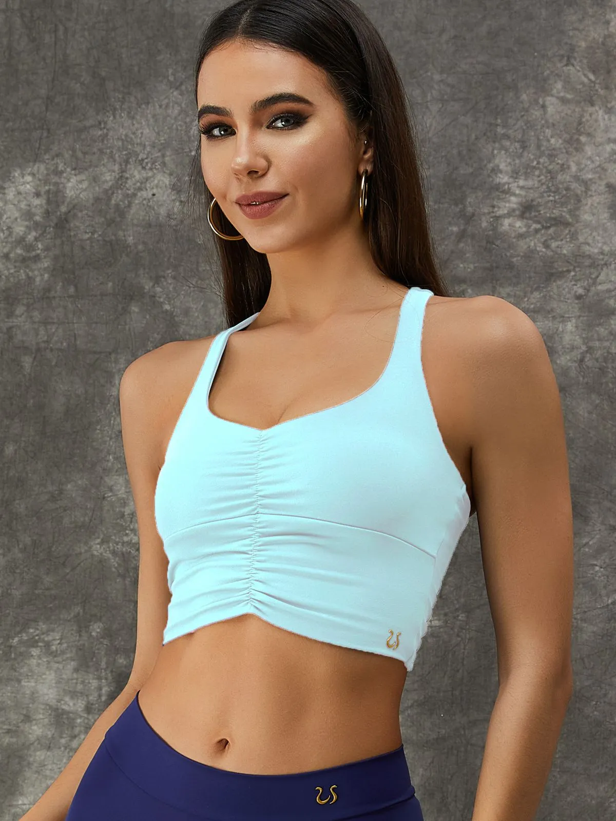 ZASUWA Female Front Folds Sports Bras