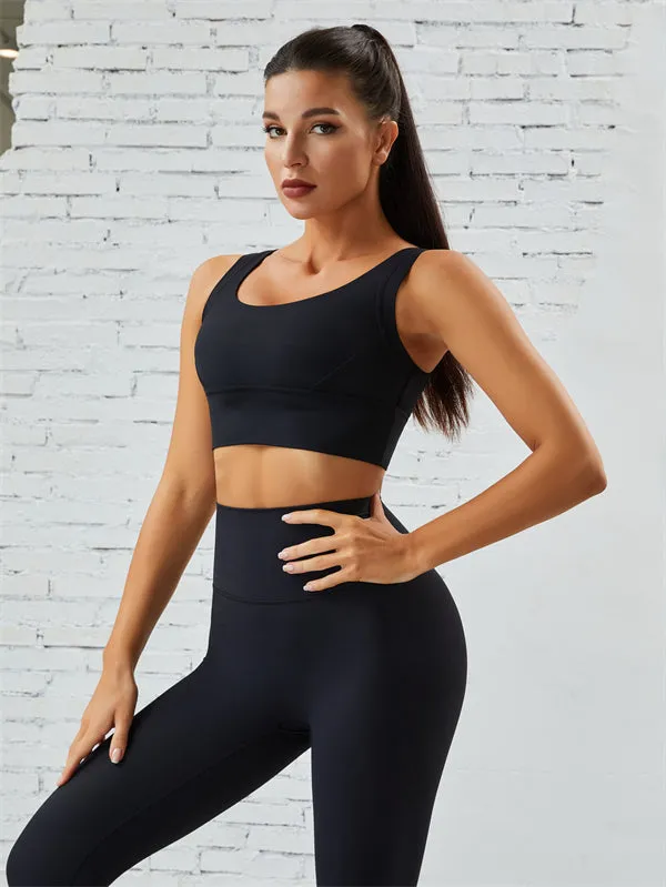 ZASUWA Female Ribbed High-support Sports Bras